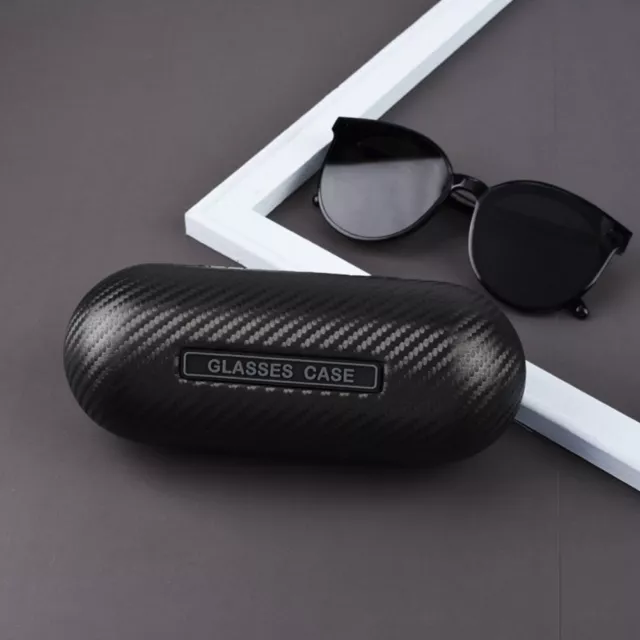 Carbon Fiber Eyewear Case Hard Shell Glasses Storage Box Glasses Box  Travel