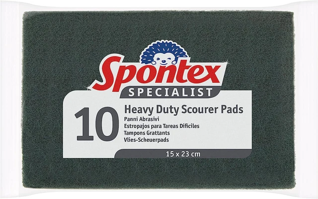 Paquete de 10 almohadillas Spontex Specialist de alta resistencia
