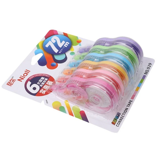 72M 150M Correct Tape Roller White Sticker Error Eraser Tape  Stationery