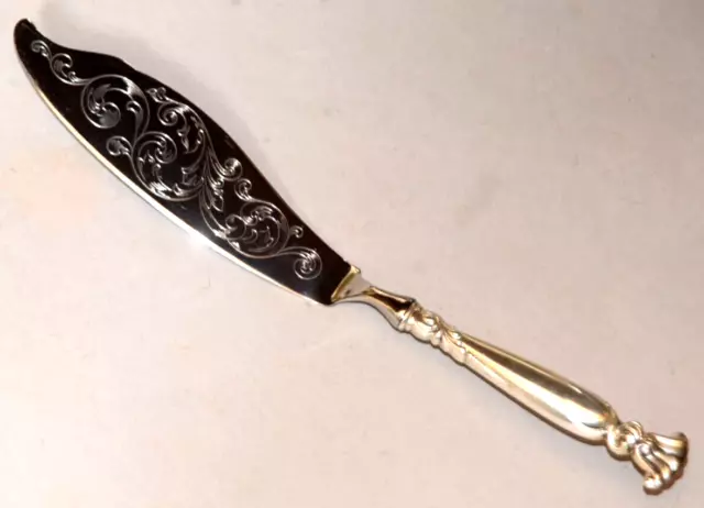 Wallace Romance of the Sea Sterling Silver Fish Serving Knife