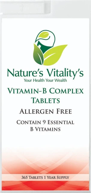 Vitamin B Complex | 365 Tablets