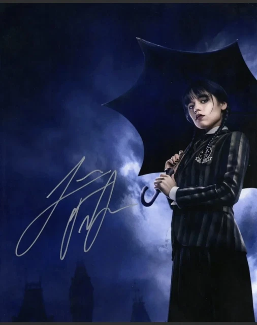 Jenna Ortega Pre Print Autograph Signed Sexy Photo