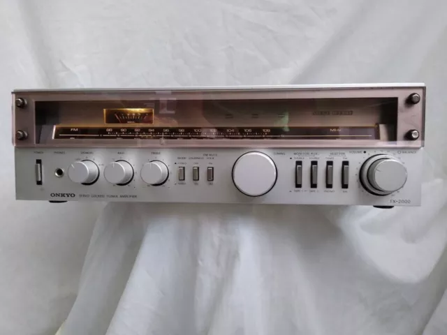 Onkyo TX-2000 AM/FM Stereo Receiver Tuner Amplifier Vintage