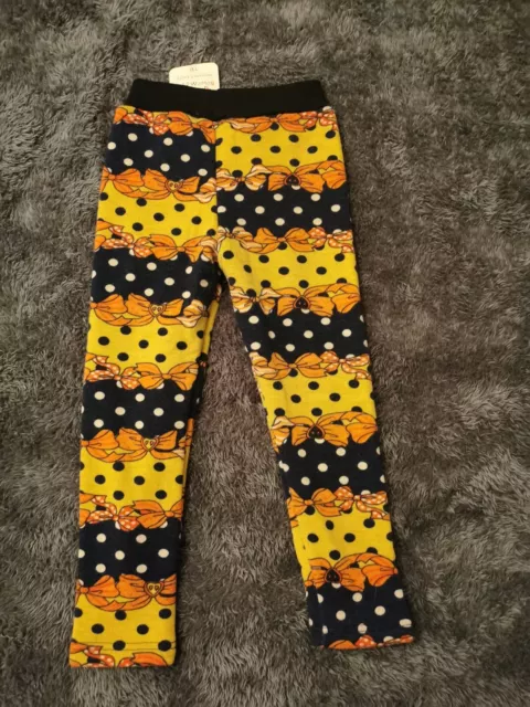 Lovely New Thick Very Warm Fleece Leggings Treggings Fit 6 Years BNWT