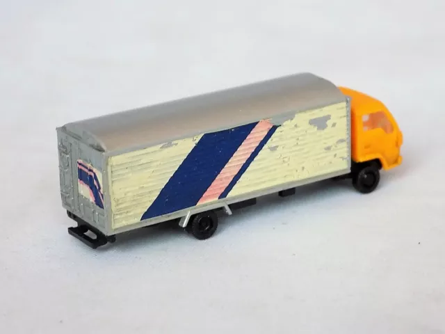 N Scale Tomix Orange Truck & Trailer