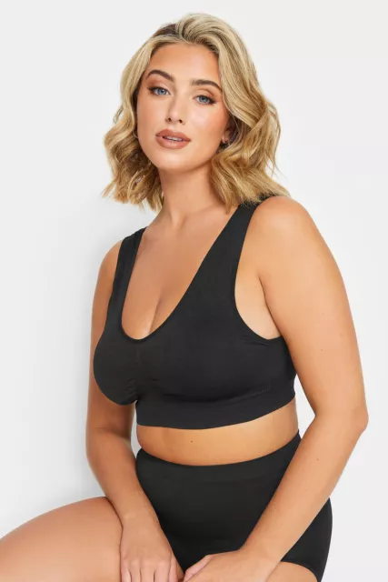 Yours Clothing Womens Plus Size Seamless Padded Bra