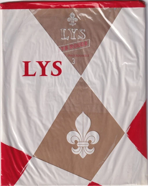 Bas Nylon 15 Deniers Avec Couture Mondia - Beige - Taille 2 Tailles - Neuf Avec étiquette
