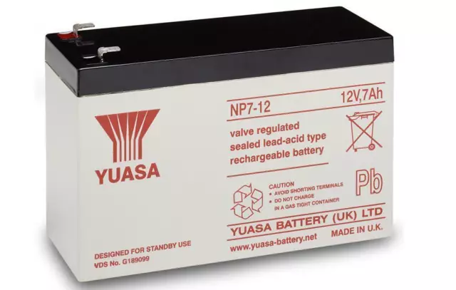 Tellabs 612 Ont Broadband 12V 7Ah Telecom Replacement Battery