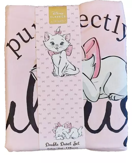 Disney Aristocats Marie Reversible Kitty Cat Duvet Cover Set Single or Double 2