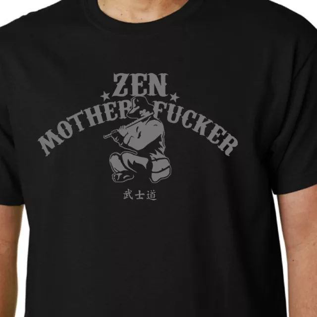 Zen Motherf***** t-shirt KUNG FU CARRADINE KANE TARANTINO KILL BILL FUNNY GEEK