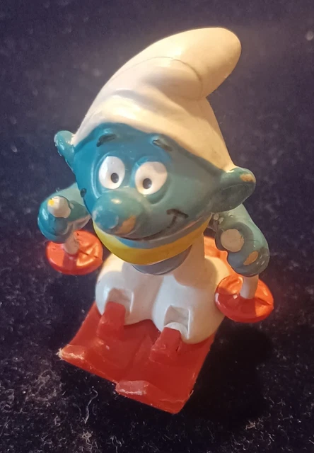 FIGURINE PEYO LES Schtroumpfs McDonald's 2017 Schtroumpf Peintre pvc 4