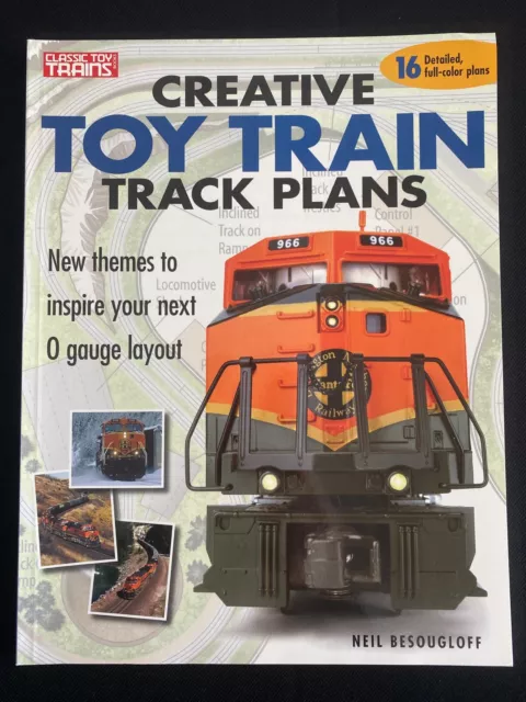 CREATIVE TOY TRAIN TRACK PLANS Nieil Besougoff 2005 Kalmbach