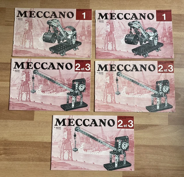 Meccano. Manuel ancien vers 1930
