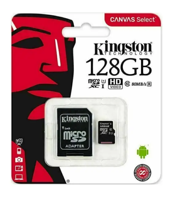 32GB 64GB 128GB Micro SD Card SDHC SDXC Memory Card TF Class 10 with Adapter