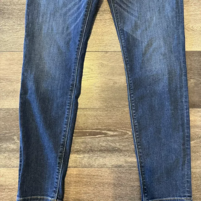 Hudson Jeans Krista Women's 27 Super Skinny Ankle Medium Wash Denim Low Rise 3