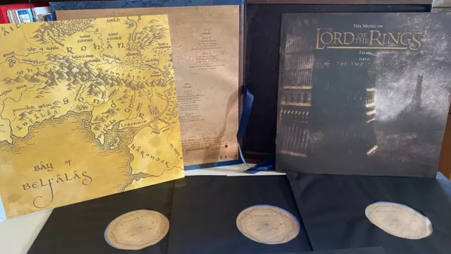 The Lord Of The Rings : The Two Towers the complete recordings 5 blue LP