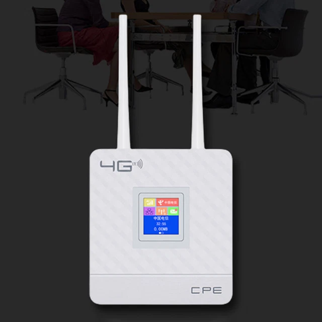Router Modem WiFi USB 4G LTE con Slot per Scheda SIM, Hotspot Mobile