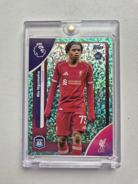 Carte Michael Owen Rookie 1998 Futera Liverpool FR98-2 /8000 - Non Gradée