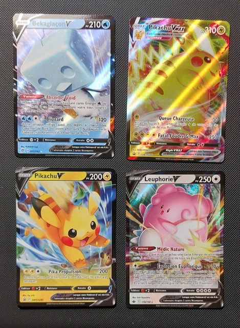 GECO – Lot De 4 Cartes Pokémon Légendaires En Allemand – Originales, Parfait état – Générations Variées