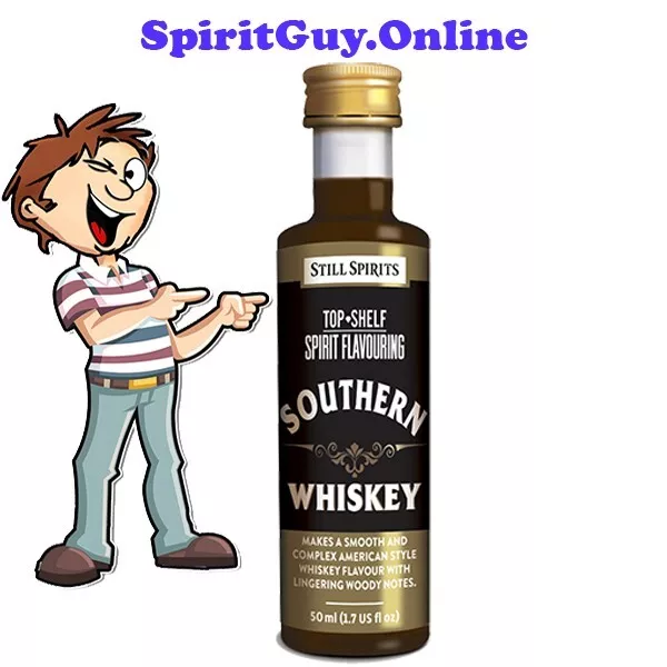 Southern Whiskey Top Shelf Spirit Essence Flavouring By Still Spirits