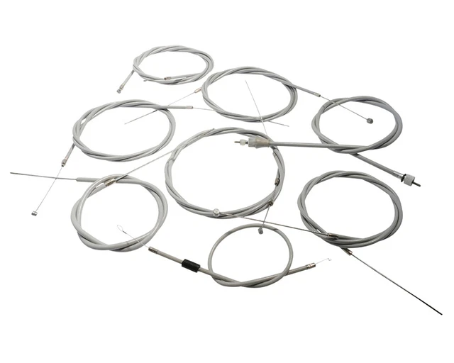 Kit de câbles avec arbre tachymètre complet PTFE UNI AUTO Vespa Rally, Sprint, S