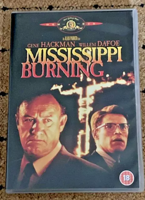 Mississippi Burning - Region 2 Dvd - Pre-Owned/1988/Hackman/Cert 18/Movie