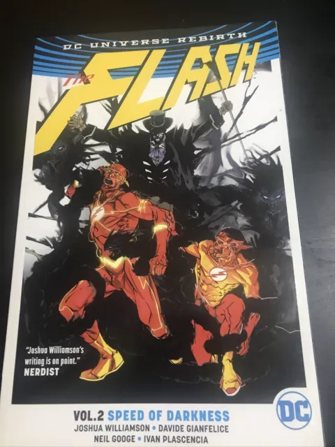 Flash Vol 2 Speed of Darkness by J. Williamson (2017, Trade Paperback)