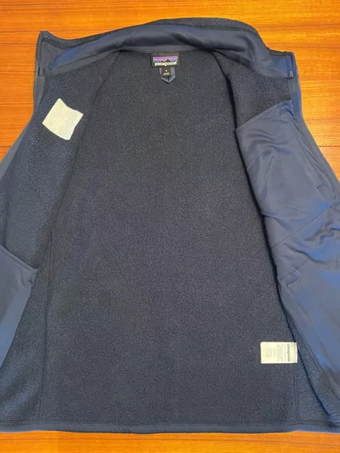 PATAGONIA BETTER SWEATER Fleece Vest Men's Full Zip Navy Blue Medium ...
