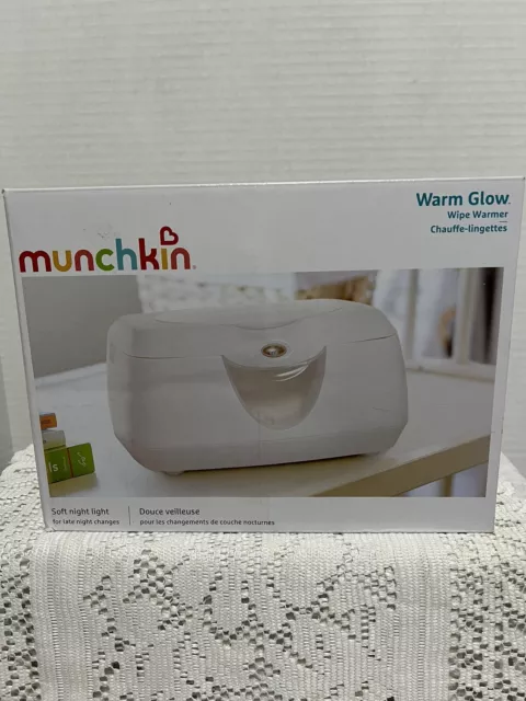 Munchkin Warm Glow Wipe Warmer, White