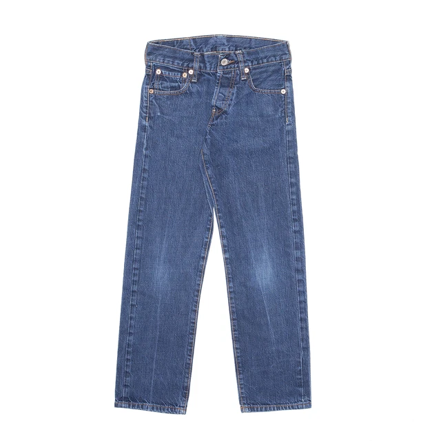 LEVI'S 501 jeans regolari dritti da uomo blu denim W25 L25