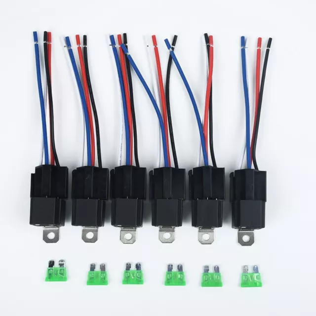 30A Fusible Relais Interrupteur Harnais Set 12V Dc Automobile Mode Qualit�� 3