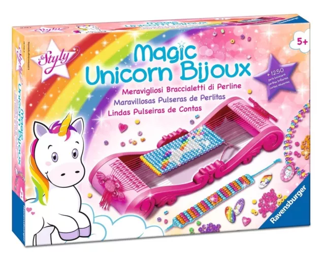 Juego Infantil De Manualidades Pulseras Magic Unicorn Bijoux Ravensburger 18718