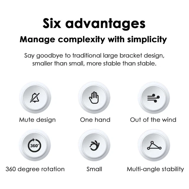 Car Phone Holder Metal Gravity 360 Universal Rotation Ball Air Vent Cellphone