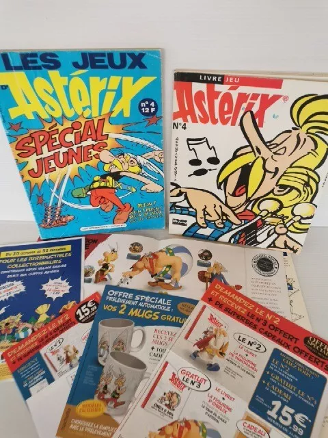 Livre-Jeux ASTÉRIX - IFRANE N°4/1995 +special Jeunes+ Bonus/Dessin  Uderzo-Rare