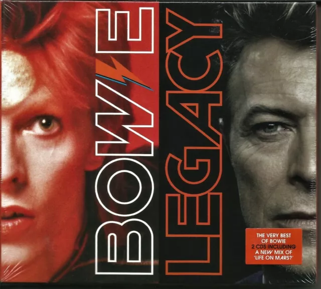 David Bowie - Legacy - Doppel-CD - Best Of - Greatest Hits 2CD - Neuwertig -