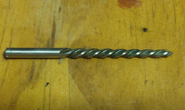 Size NO. 7, S.R. HSS Taper Pin Machine Round Shank Reamer Spiral 3 Flutes R. ESC