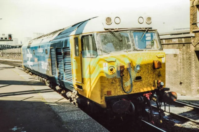 Uk Diesel Train Railway Photograph Of Class 50 50033. Rm50-208
