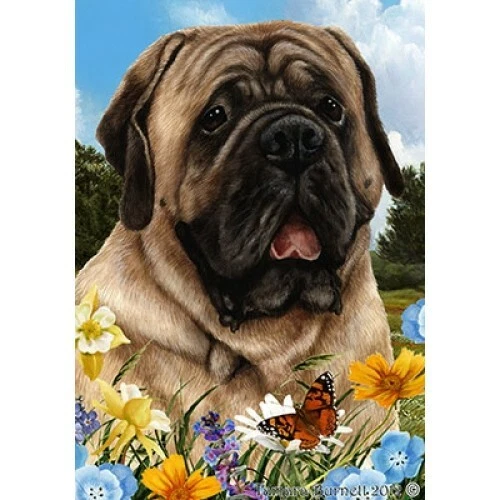 Summer House Flag - Fawn Mastiff 18113