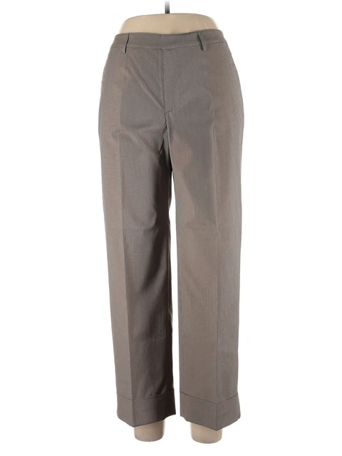 NWT Womyn Women Brown Dress Pants 10