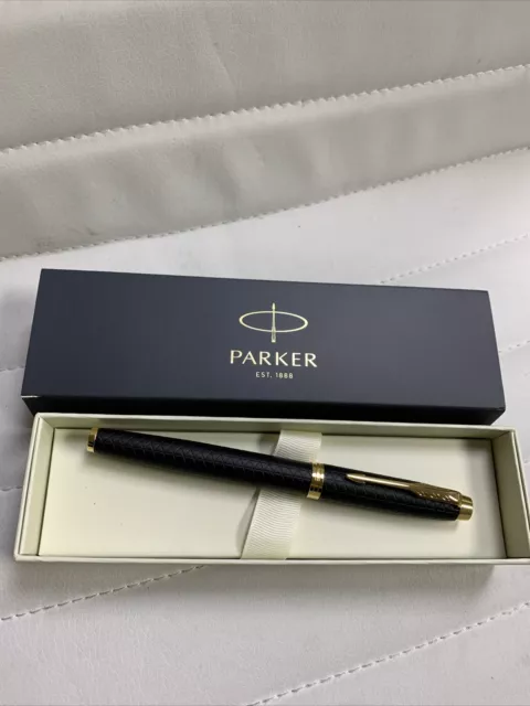 Parker IM Rollerball Pen | Dark Espresso | Fine Point Black Ink | Gift Box