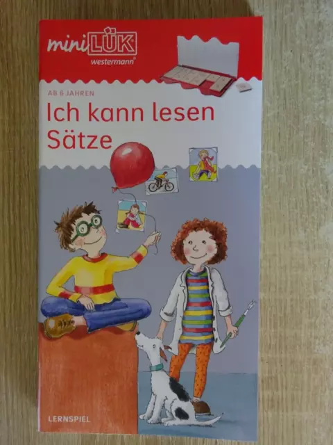 XXXX mini Lük Heft , Ich kann lesen , Sätze , ab 6 Jahren , NEU