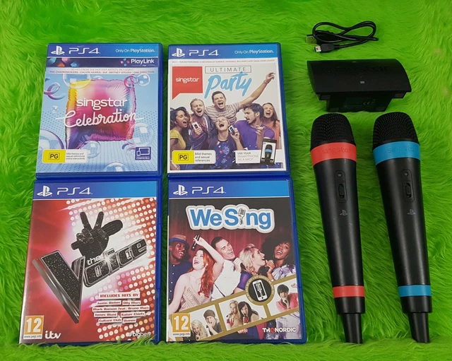 MICR FONOS INAL MBRICOS PS4 SINGSTAR VOZ CANTAMOS Singstar Haz