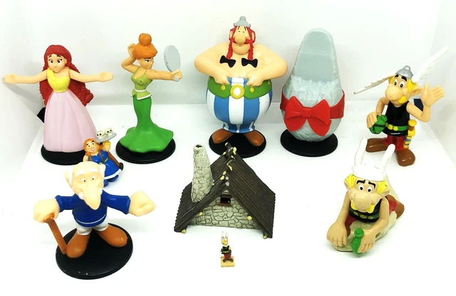 Lot De 21 Figurines Astérix Et Compagnons Par Plastoy - État Très Bon, Année 2000