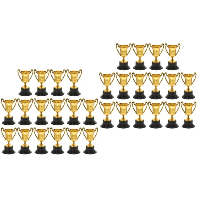 32 Pcs Mini Trophées Enfants Du Chant Jouets De La Coupe Foot Puzzle