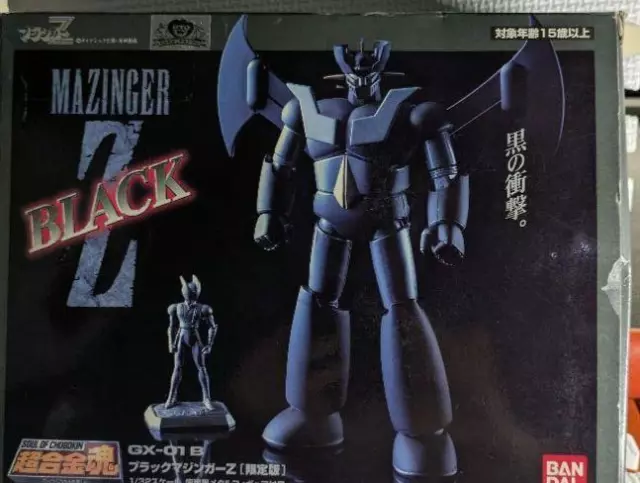 Soul of Chogokin Black Mazinger Z Figure GX-01B Limited Edition Bandai W/Box JP