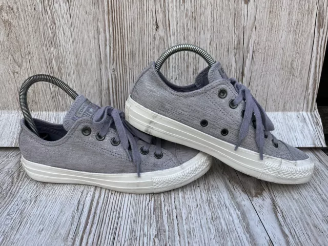 Chuck taylor all star precious metal suede low top sales