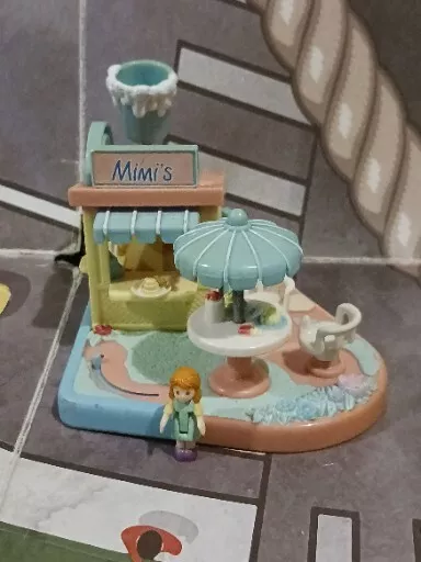 Polly Pocket Bluebird 1994 Mimis Cafe With 1 Figure