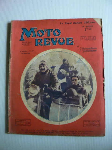 Moto Revue N° 367 du 22 mars 1930