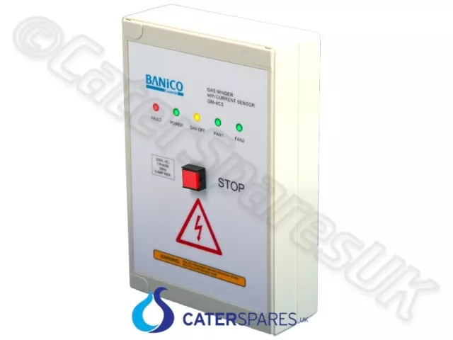 Commercial Gas Interlock System Control Panel Current Monitoring Controlled Unit