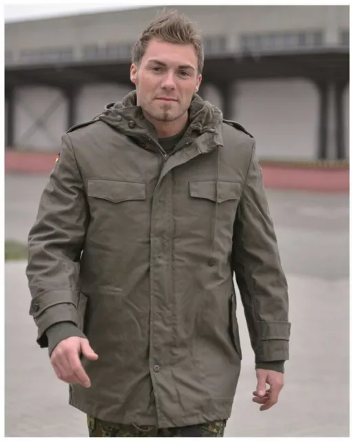 Bundeswehr Winter PARKA mit Futter BW Feldjacke oliv Armee Outdoor XS-6XL